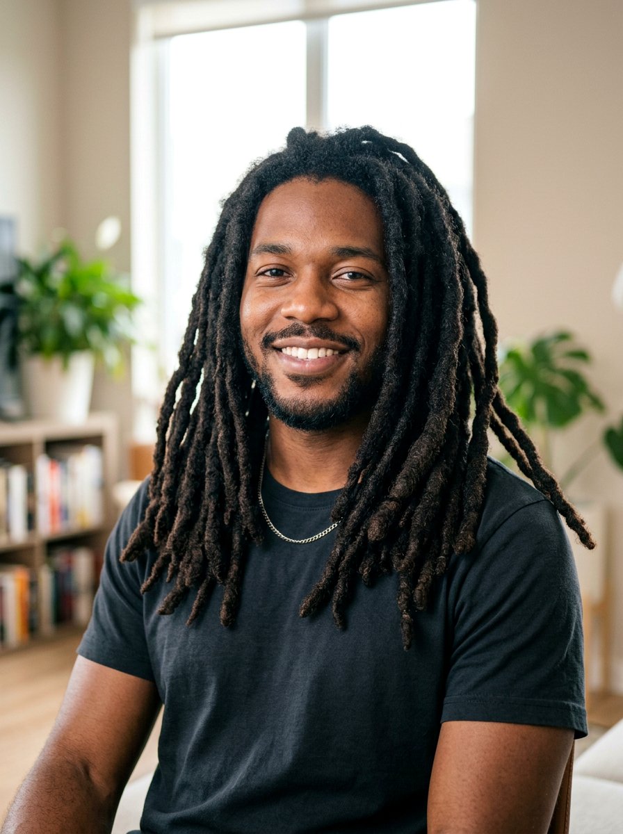 Thick Semi Freeform Locs For Men - 20 semi freeform loc styles men - 20 semi freeform loc styles men