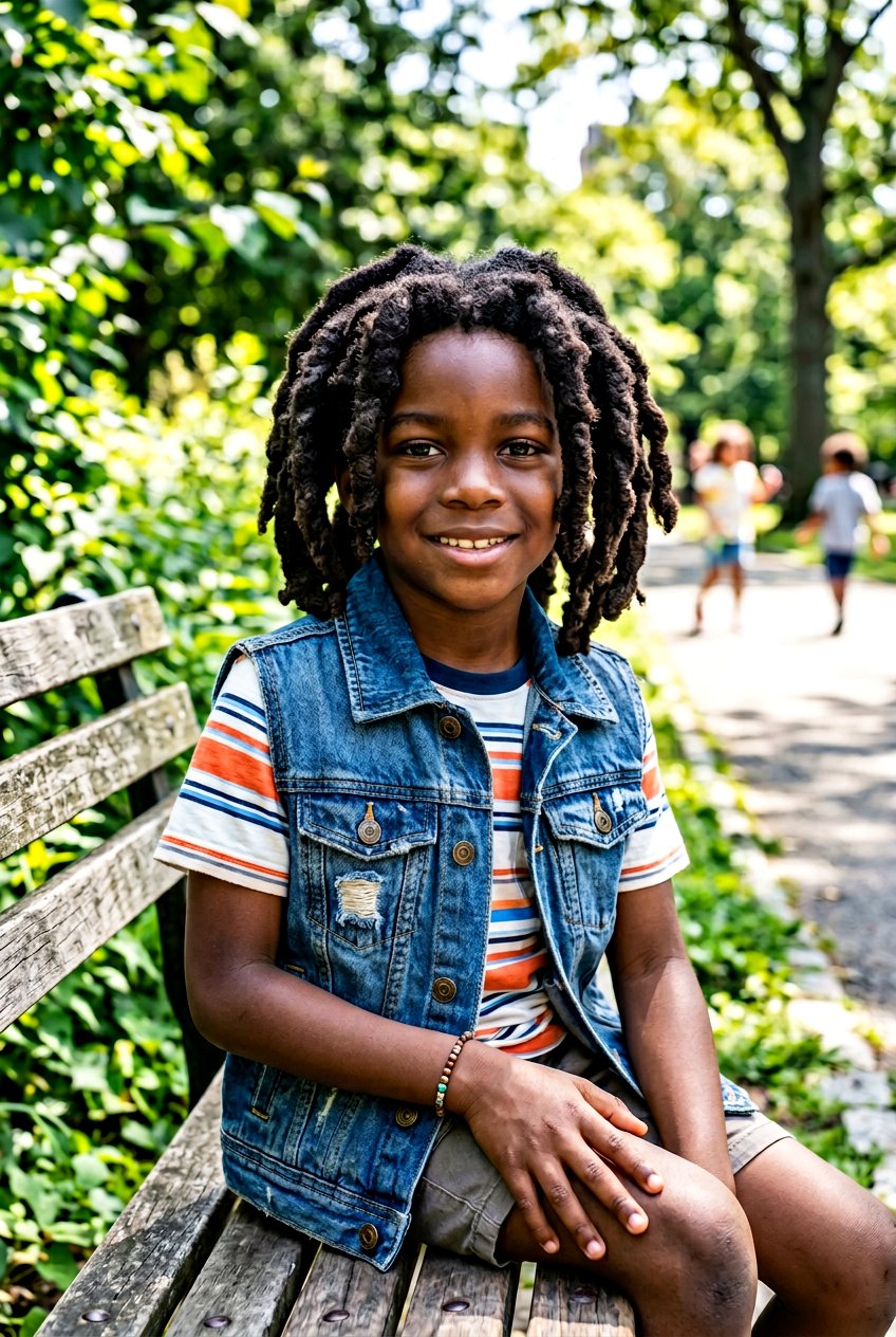 Thick Starter Locs - 20 little boy starter locs - 20 little boy starter locs