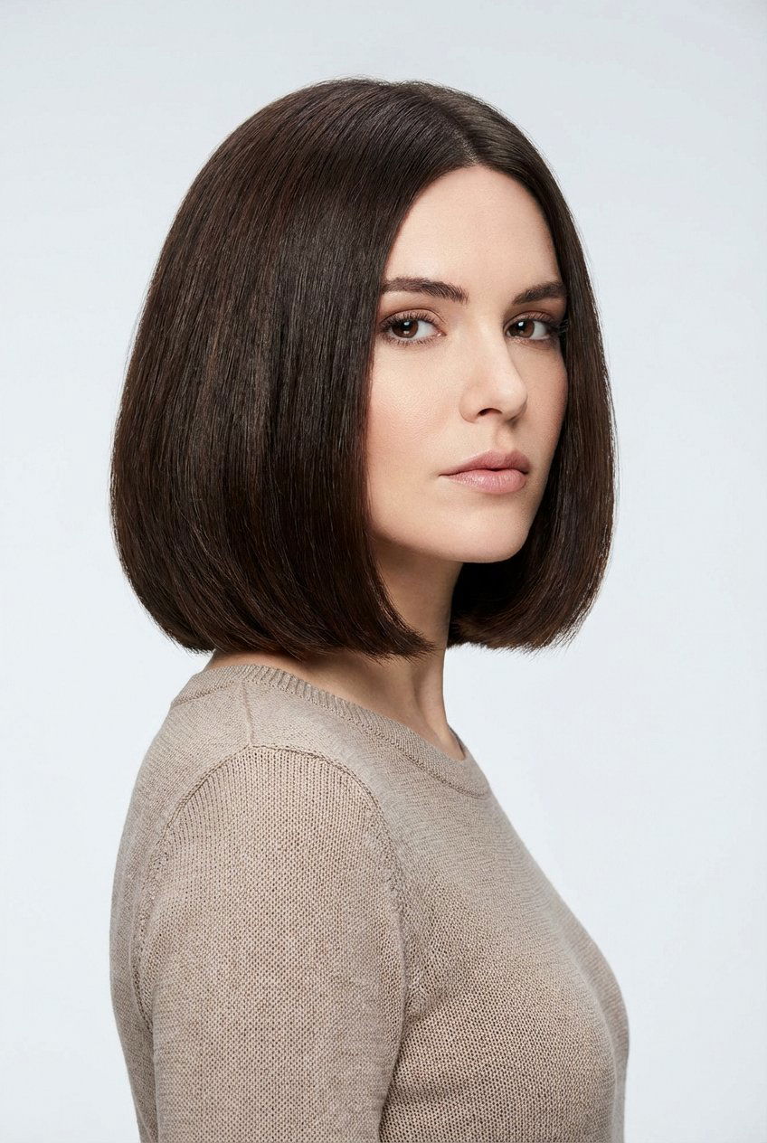 Thick hair blunt bob - 20 blunt bob haircut - 20 blunt bob haircut