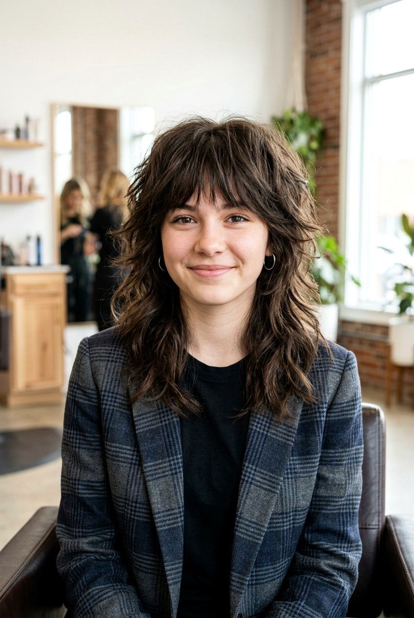 Thick hair wolf cut - 20 wolf cut for teenage girls with straight hair - 20 wolf cut for teenage girls with straight hair