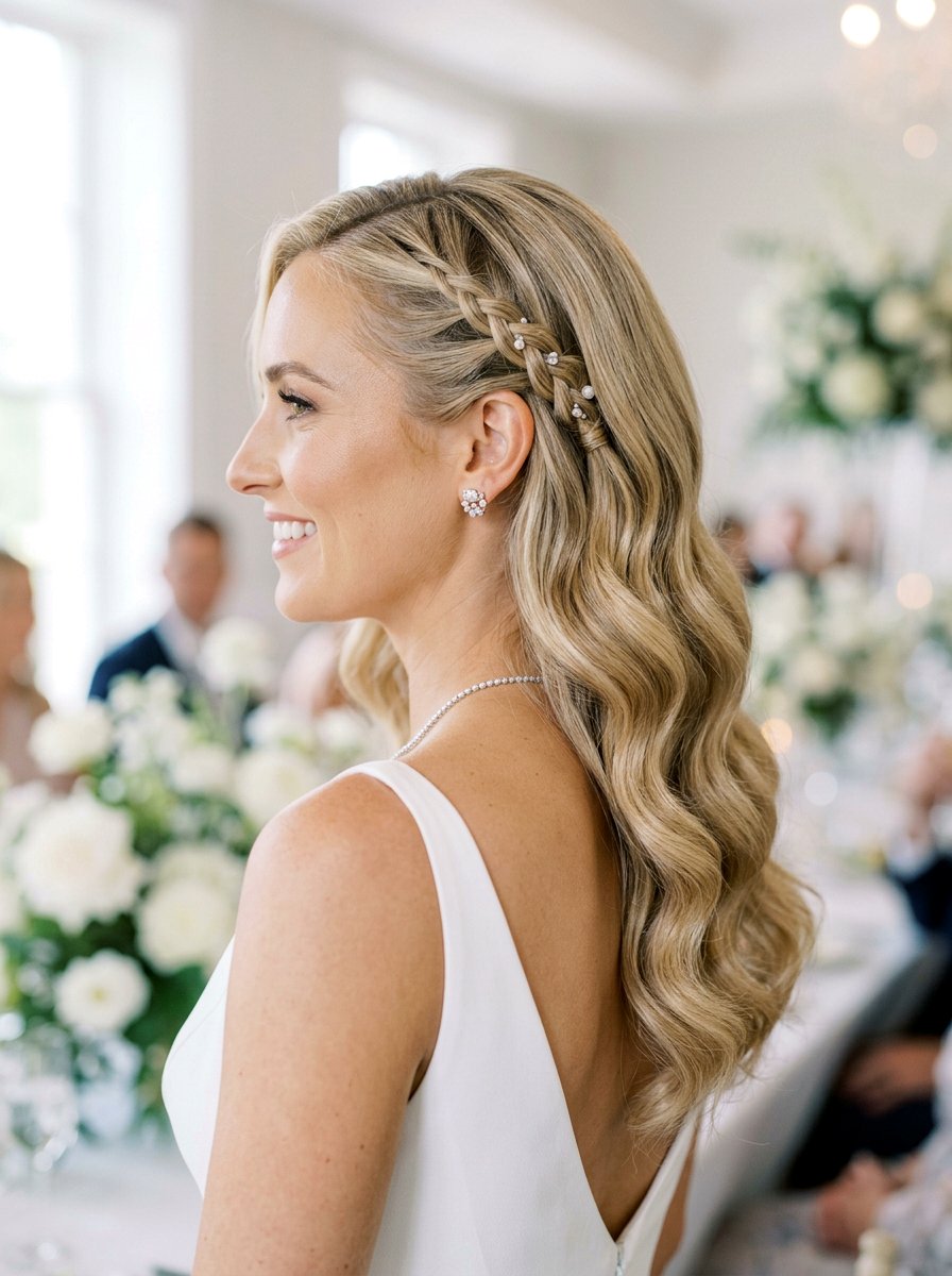 Thin Side Braid Wedding - 20 wedding hairstyles with side braid - 20 wedding hairstyles with side braid