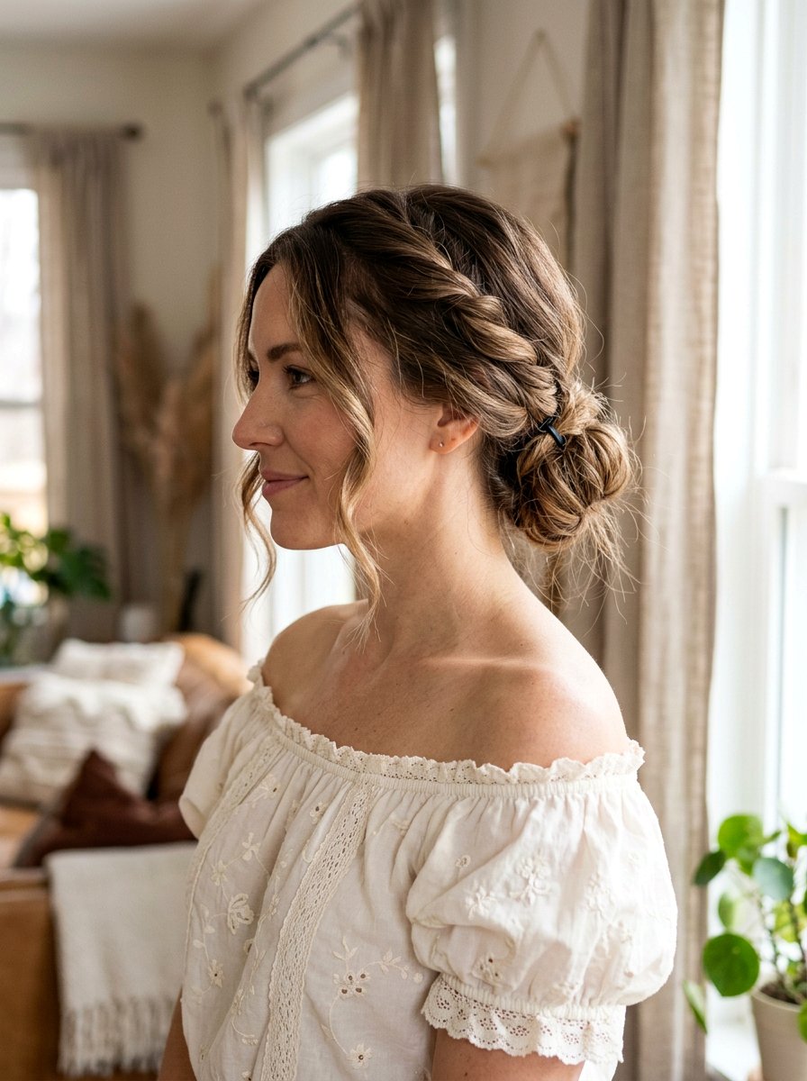 Third Day Twisted Crown Bun - 20 third day hair bun - 20 third day hair bun