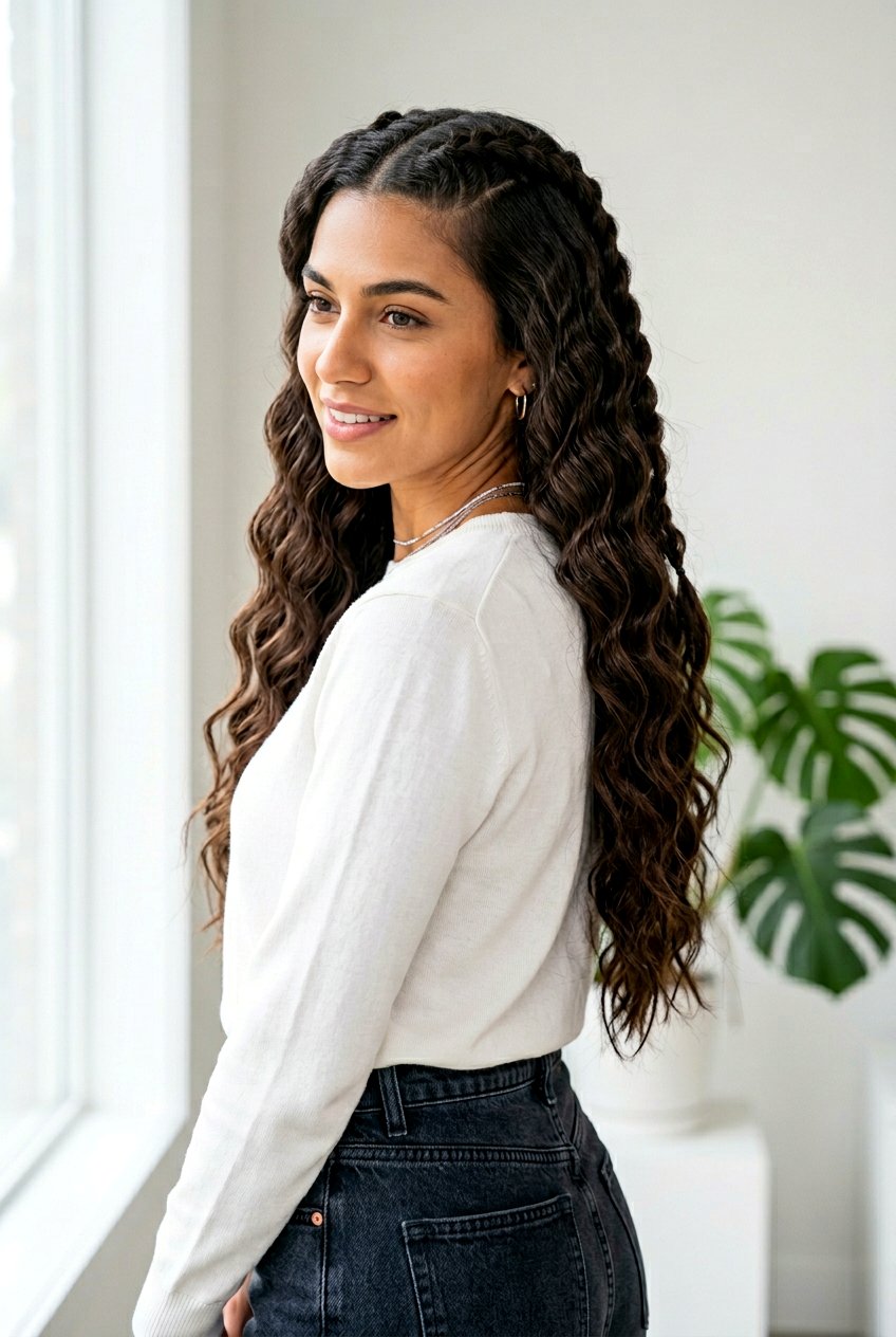 Tight French Braid Waves Overnight - 20 french braid waves overnight - 20 french braid waves overnight