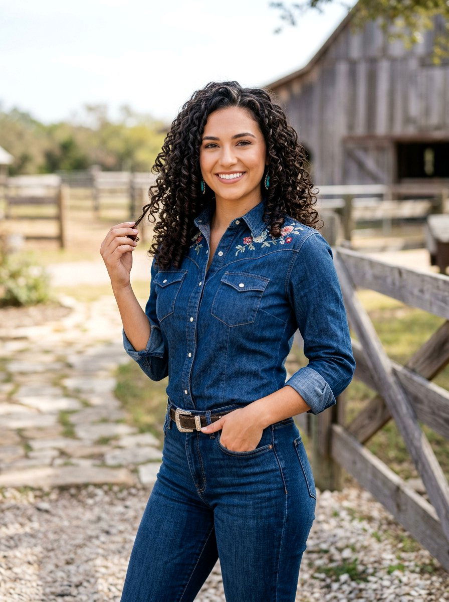 Tight Western Ringlets Hairstyle - 20 western curls hairstyle - 20 western curls hairstyle