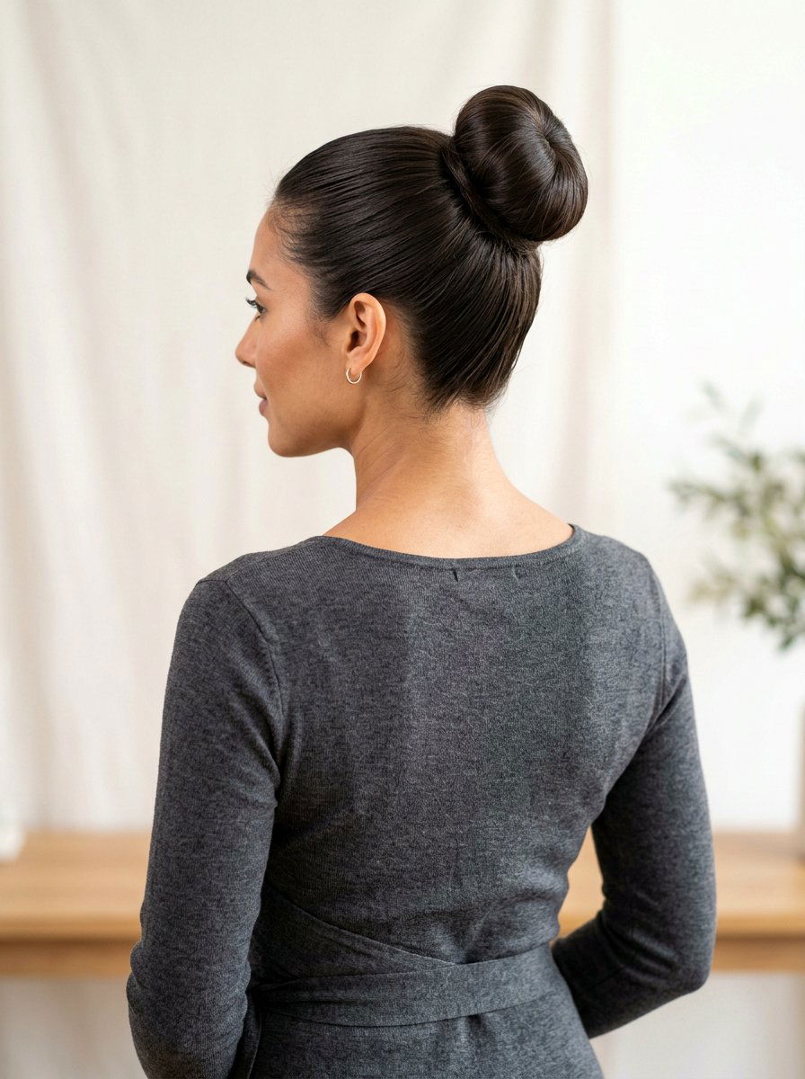 Timeless Ballerina Bun - 20 classy hairstyle ideas for women - 20 classy hairstyle ideas for women