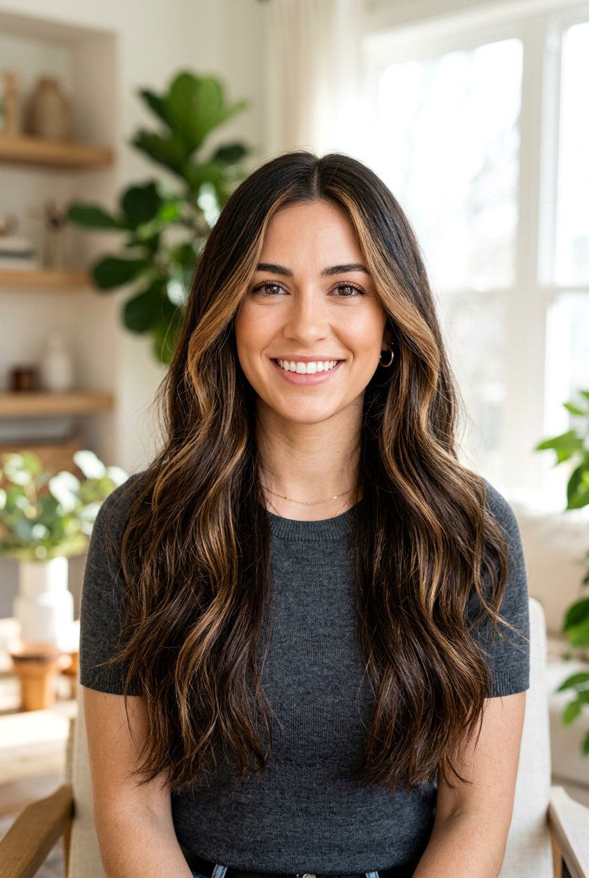 Toasted Almond Highlights on Dark Brown Hair - 20 toasted almond hair color - 20 toasted almond hair color