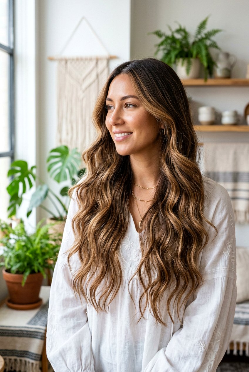 Toasted Almond and Caramel Balayage - 20 toasted almond hair color - 20 toasted almond hair color