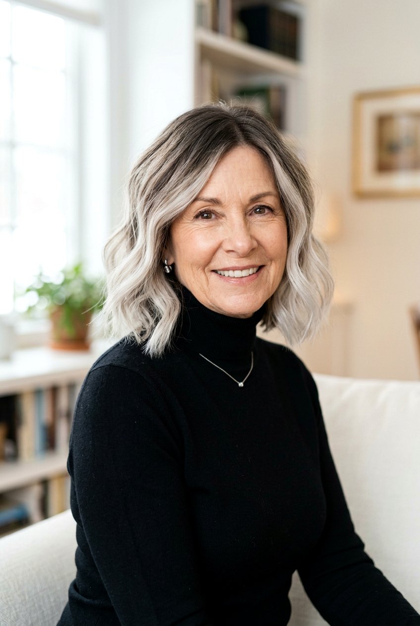 Toasted Coconut - 20 hair color ideas for women over 70 - 20 hair color ideas for women over 70