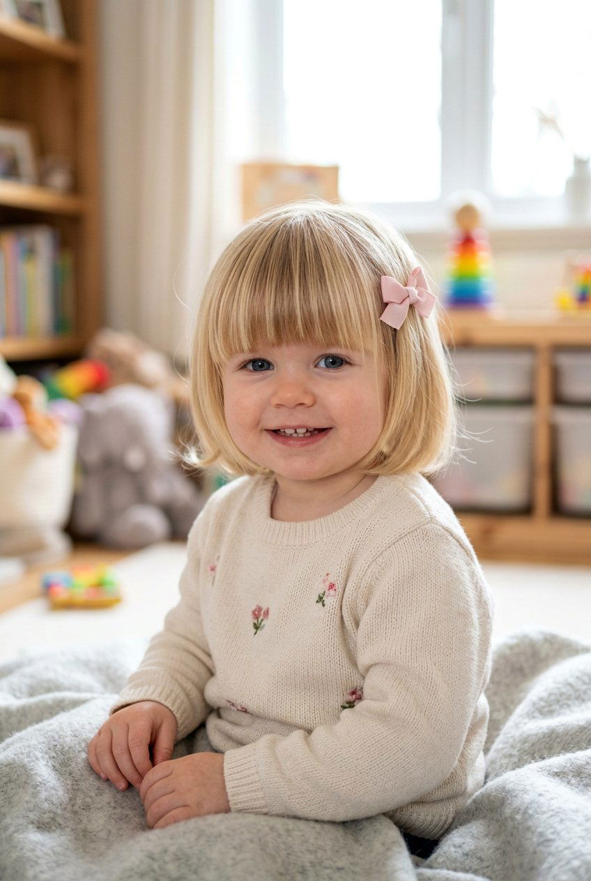 Toddler Bob With Bangs - 20 toddler bob haircut for girls - 20 toddler bob haircut for girls