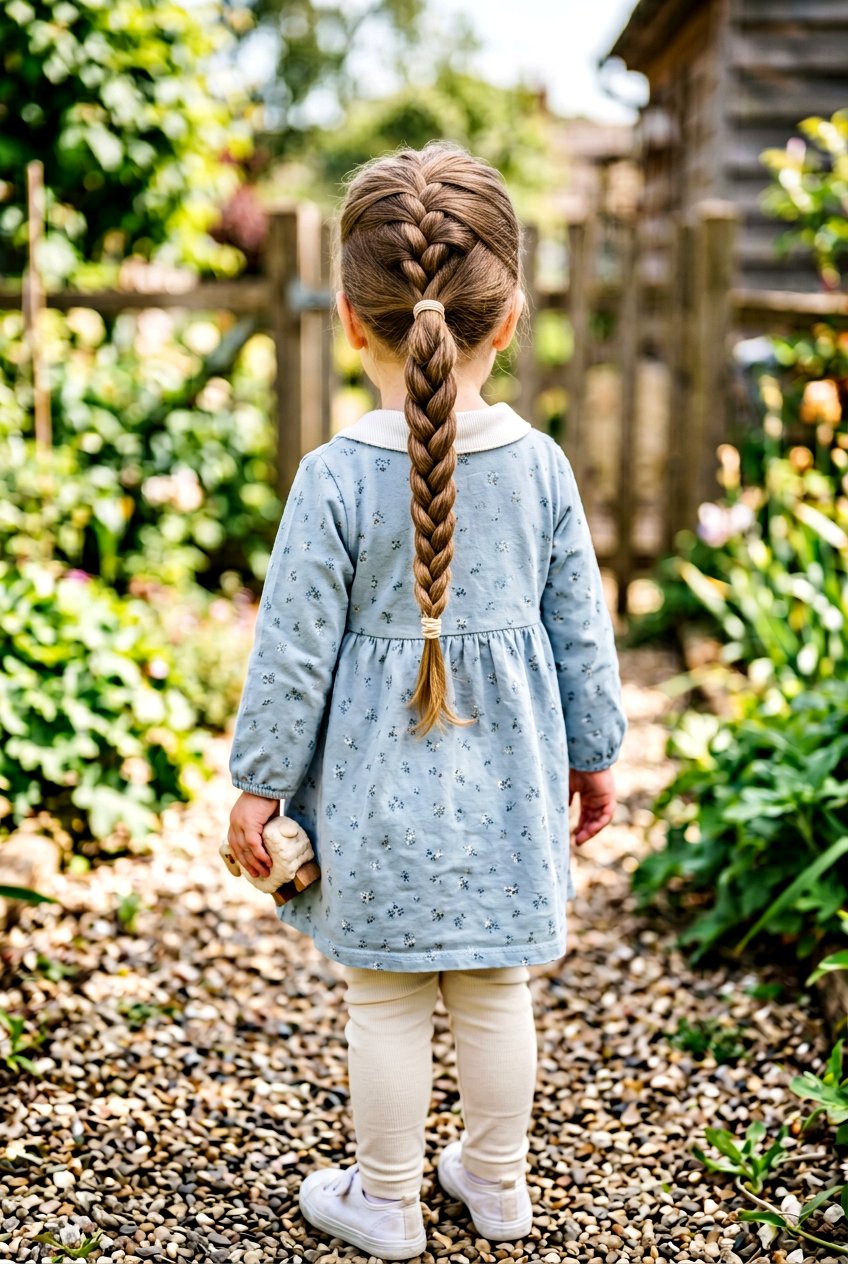Toddler Braided Ponytail - 20 toddler ponytail ideas - 20 toddler ponytail ideas