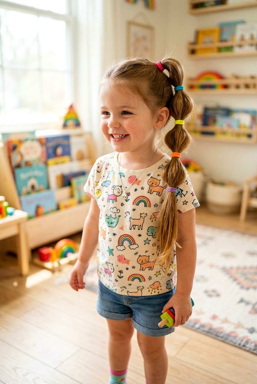 Toddler Bubble Ponytail - 20 toddler ponytail ideas - 20 toddler ponytail ideas