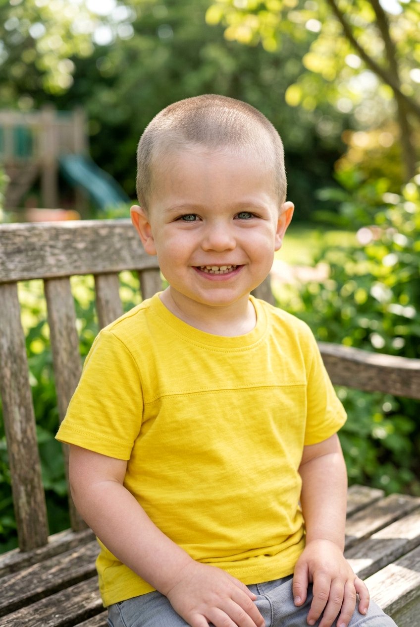 Toddler Buzz Cut - 20 first haircut ideas for boys - 20 first haircut ideas for boys