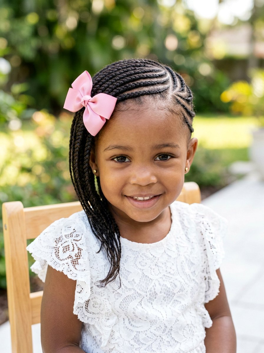Toddler Lemonade Braids - 20 protective braid styles for toddlers - 20 protective braid styles for toddlers