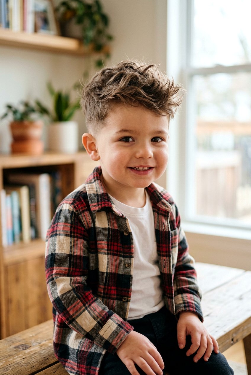 Toddler Low Taper Messy Top - 20 toddler low taper haircut - 20 toddler low taper haircut