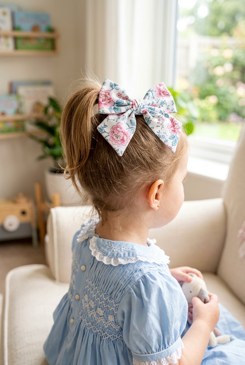 Toddler Ponytail With Bows - 20 toddler ponytail ideas - 20 toddler ponytail ideas