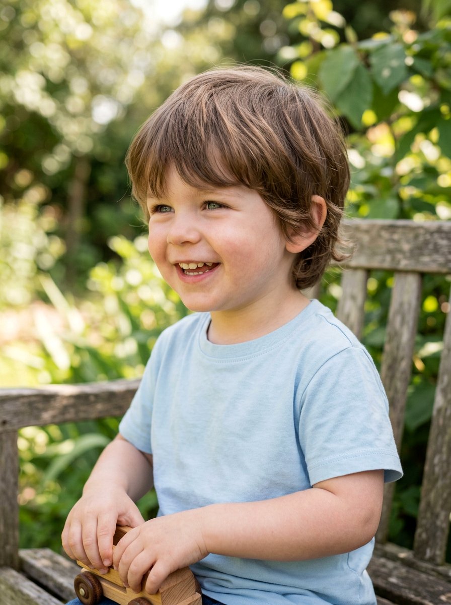 Toddler Scissor Cut - 20 first haircut ideas for boys - 20 first haircut ideas for boys