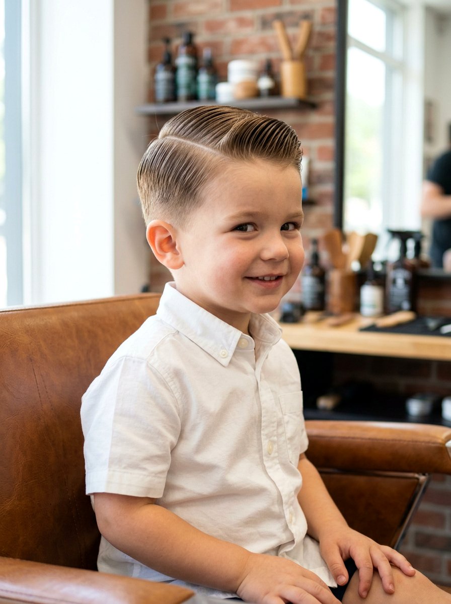 Toddler Side Part Haircut - 20 first haircut ideas for boys - 20 first haircut ideas for boys