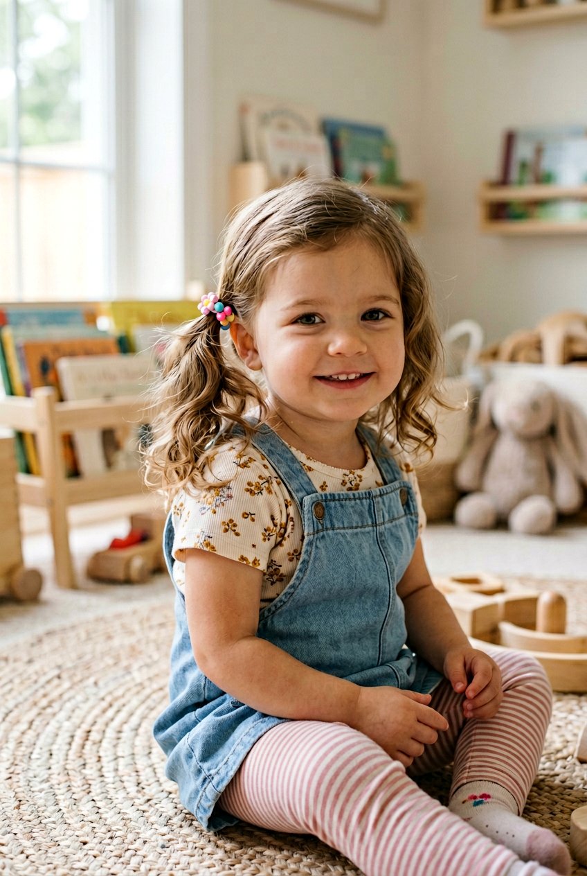 Toddler Side Ponytail - 20 toddler ponytail ideas - 20 toddler ponytail ideas