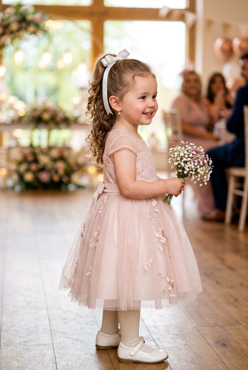 Toddler Special Occasion Ponytail - 20 toddler ponytail ideas - 20 toddler ponytail ideas