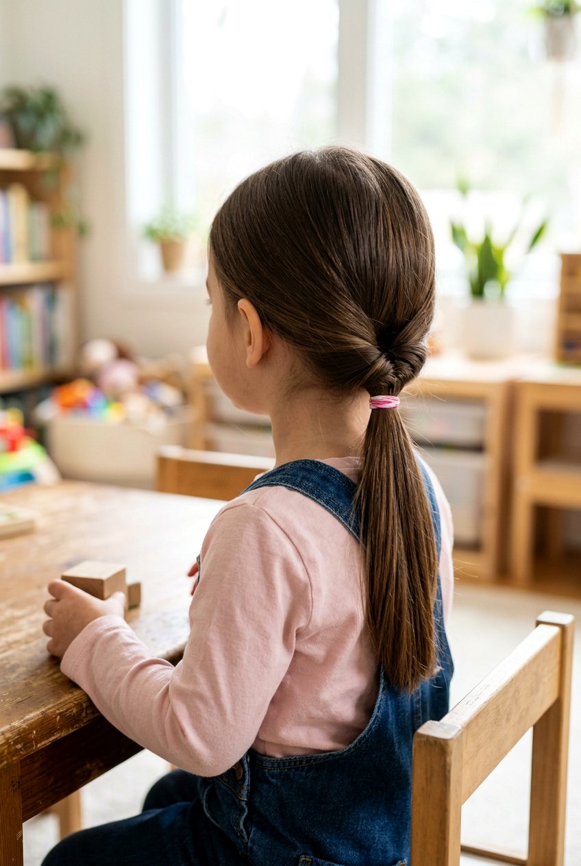Toddler Twisted Ponytail - 20 toddler ponytail ideas - 20 toddler ponytail ideas