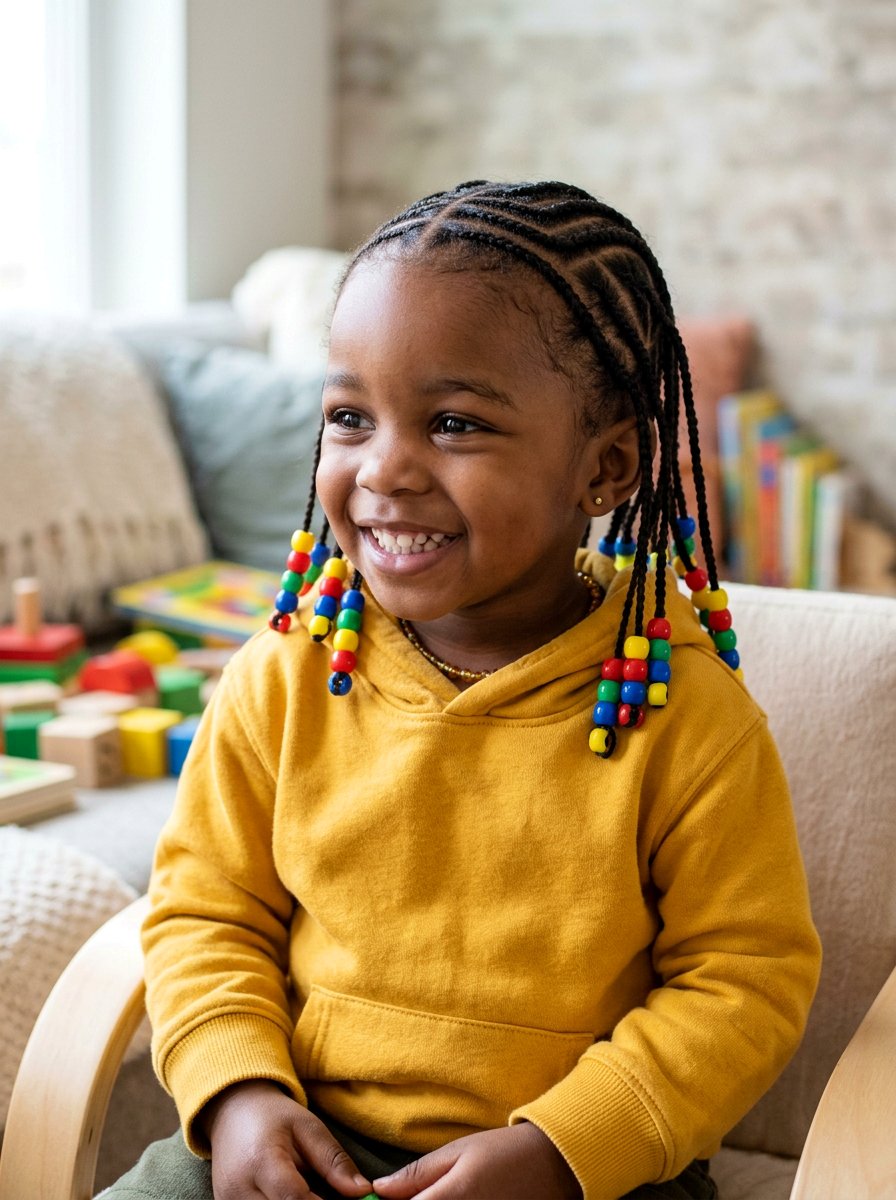 Toddler braids with beads - 20 toddler braids for black boys - 20 toddler braids for black boys