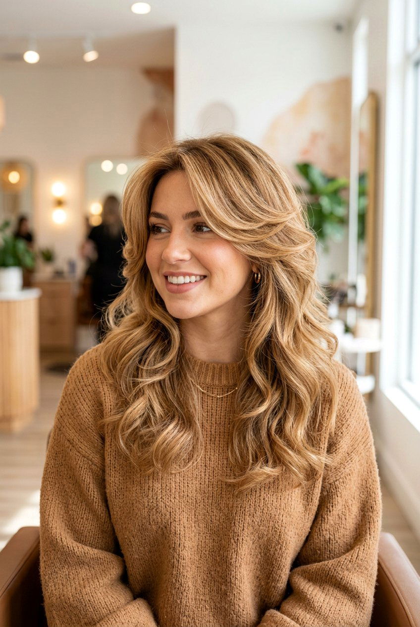 Toffee Blonde Butterfly Haircut - 20 blonde butterfly haircut color ideas - 20 blonde butterfly haircut color ideas