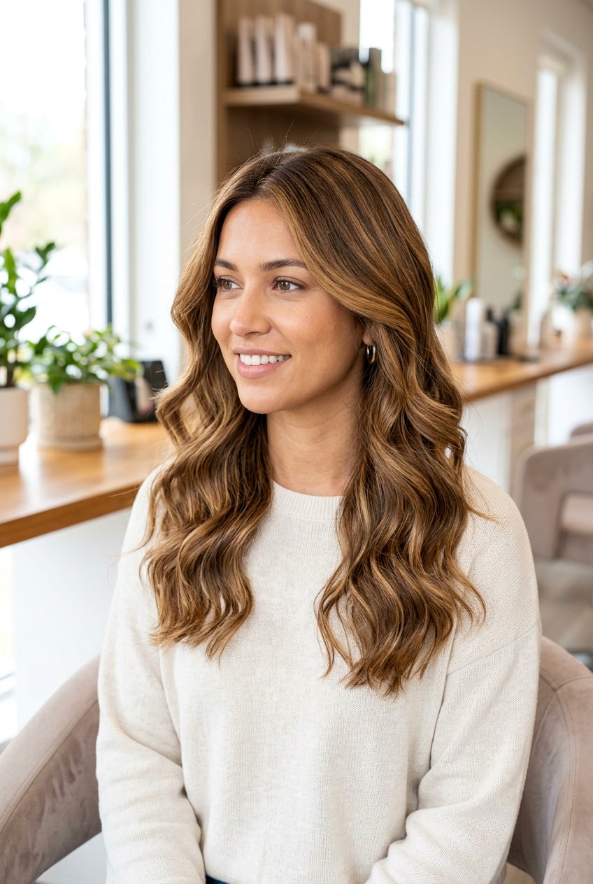 Toffee Brunette Hair - 20 warm toned brunette hair - 20 warm toned brunette hair