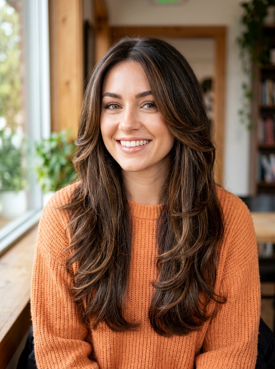 Toffee Gloss On Dark Hair - 20 warm tone gloss for brown hair - 20 warm tone gloss for brown hair