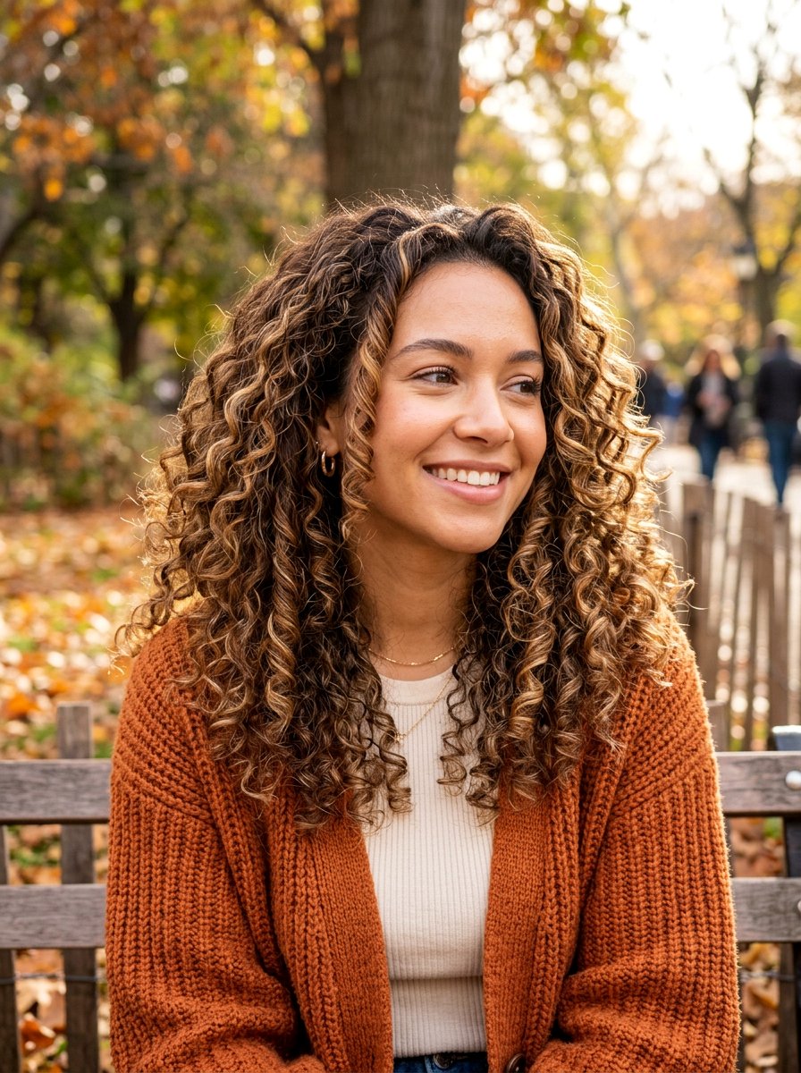 Toffee Highlight Hair Color - 20 trendy hair color for women 2026 - 20 trendy hair color for women 2026