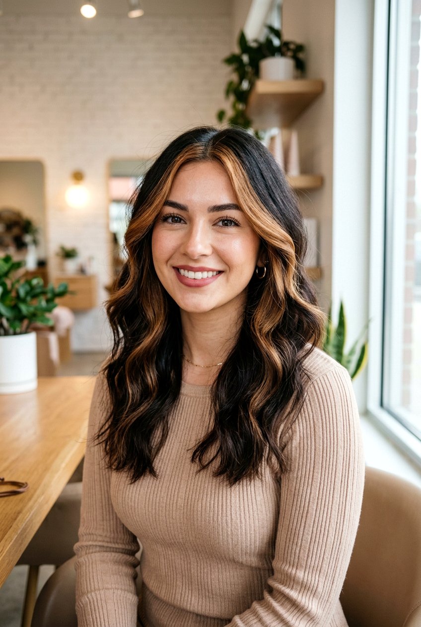 Toffee Money Piece Hair - 20 natural looking money piece hair - 20 natural looking money piece hair