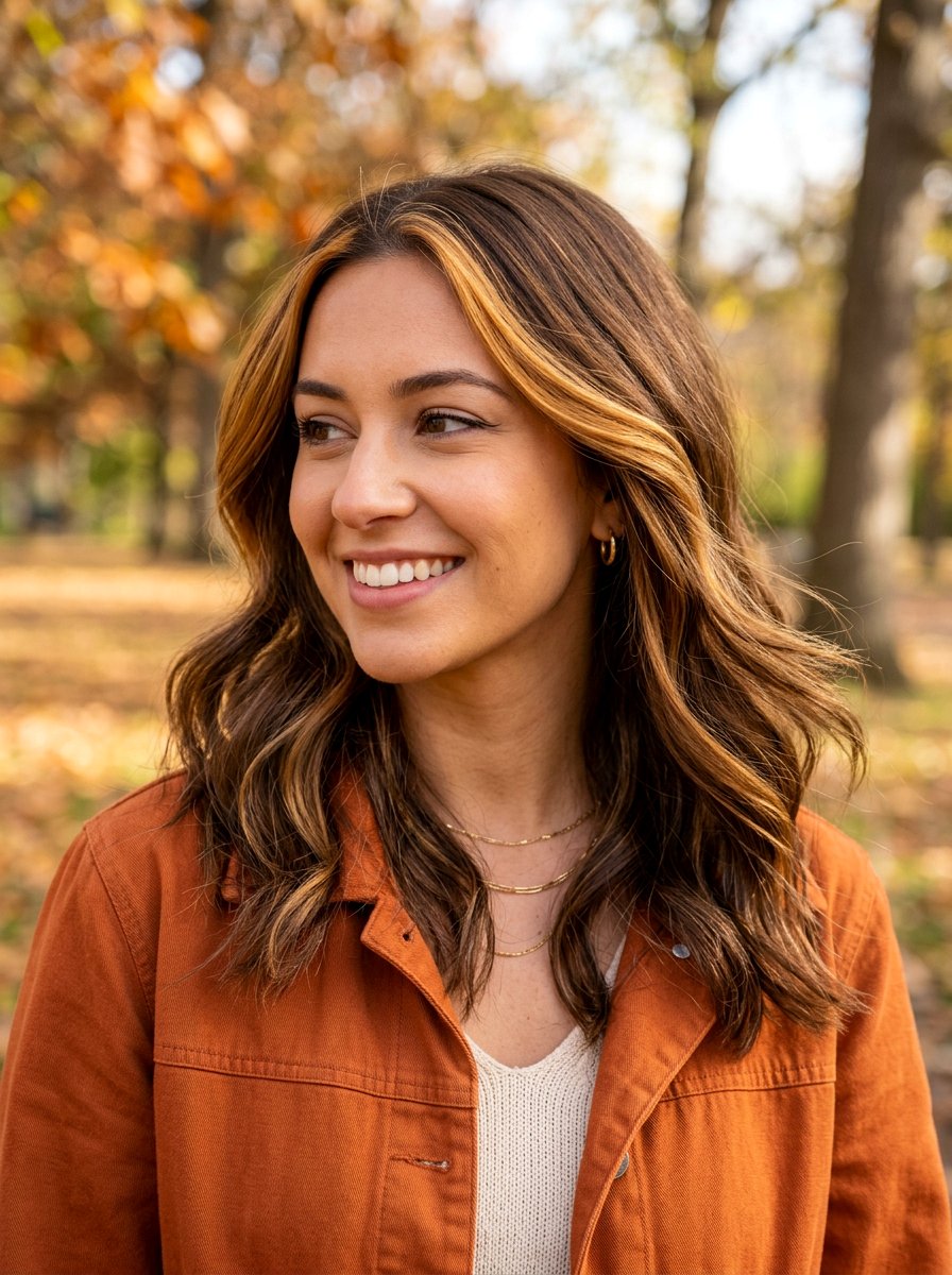 Toffee Money Piece - 20 subtle money piece for mature women - 20 subtle money piece for mature women