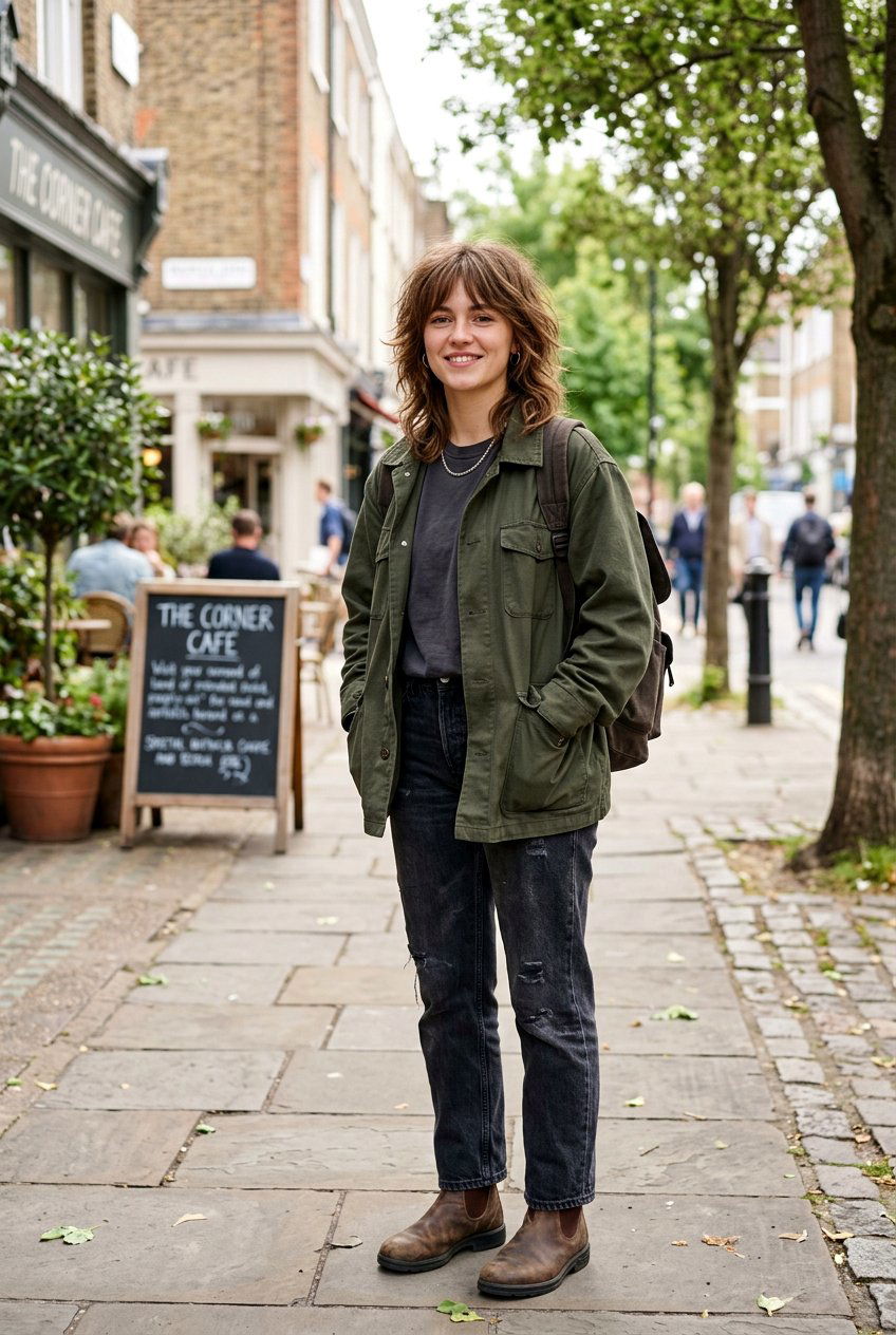 Tomboy Shag With Wispy Bangs - 20 cute medium haircuts for women - 20 cute medium haircuts for women