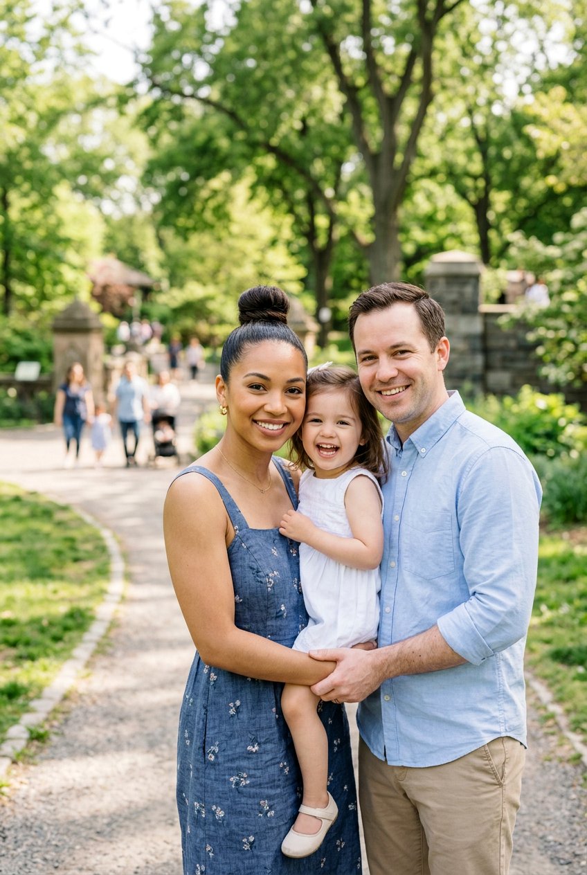 Top Knot For Family Pictures - 20 family session hairstyles - 20 family session hairstyles