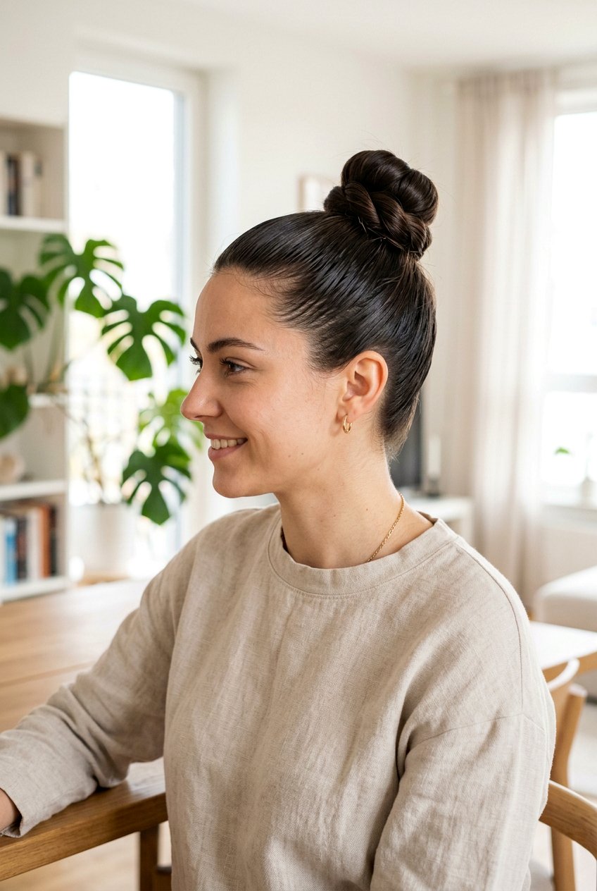 Top Knot For Humid Weather - 20 monsoon friendly hairstyles - 20 monsoon friendly hairstyles