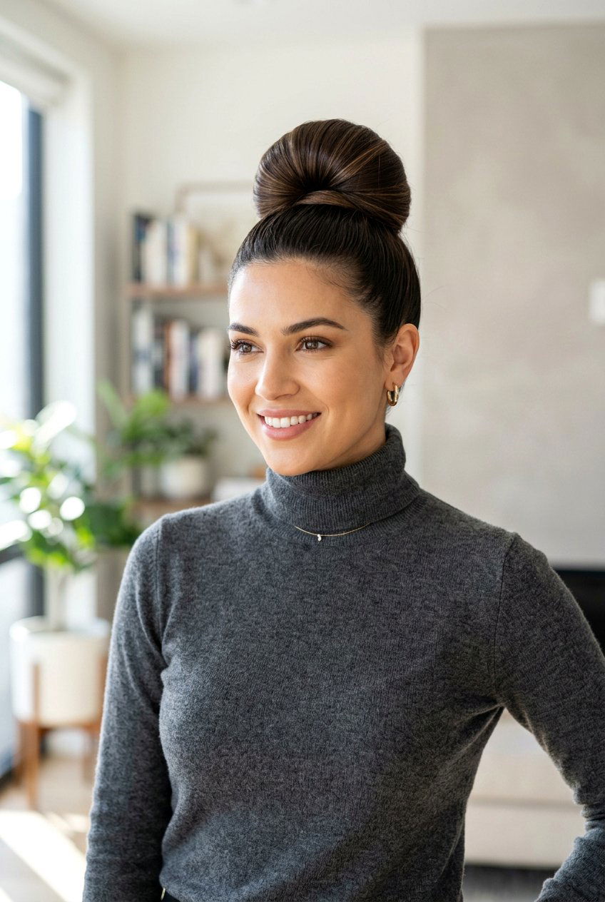 Top Knot For Long Layers - 20 campus hairstyle for long layers - 20 campus hairstyle for long layers