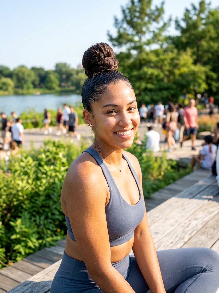 Top Knot For Thick Long Hair - 20 simple hairstyle for thick long hair - 20 simple hairstyle for thick long hair