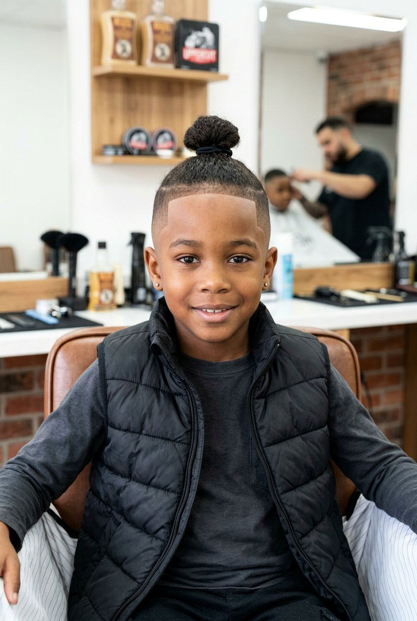 Top Knot Lineup - 20 boys lineup haircut ideas - 20 boys lineup haircut ideas