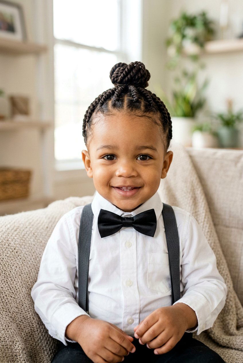 Top Knot Twists For Baby Boys - 20 baby boy twist hairstyles - 20 baby boy twist hairstyles