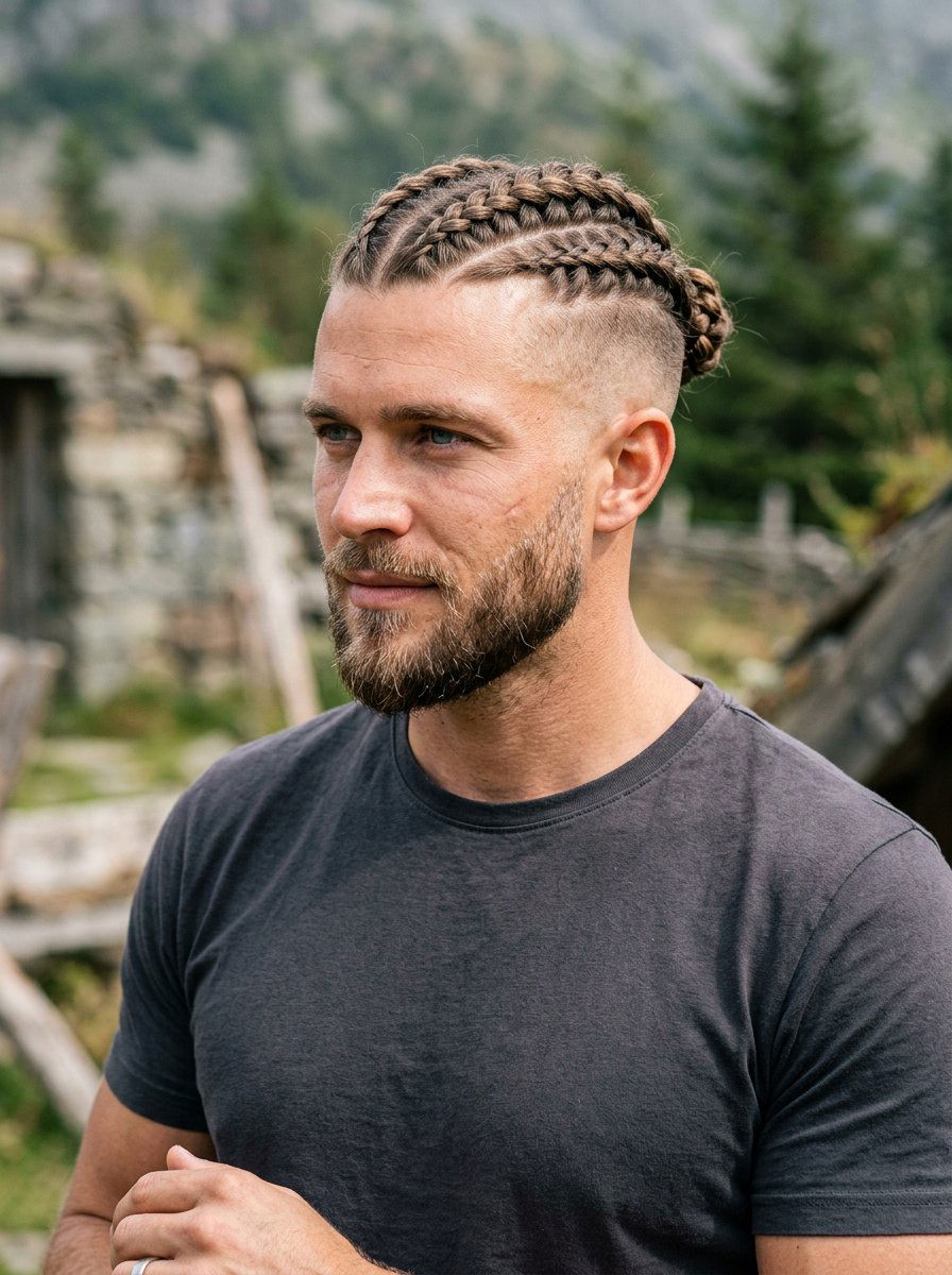 20 Viking Braid Hairstyles For Men With A Warrior Spirit