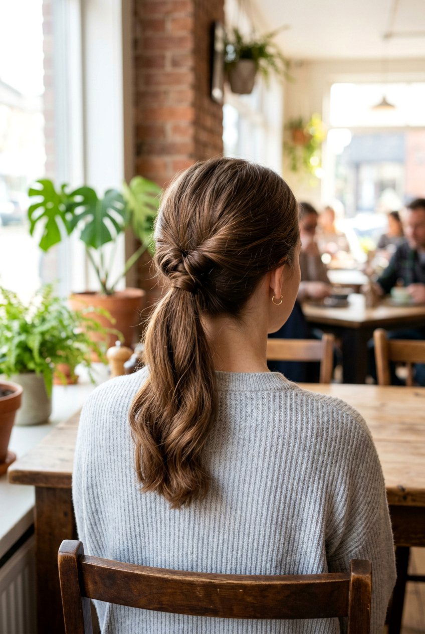 Topsy Tail Ponytail for Moms - 20 easy hairstyles for moms - 20 easy hairstyles for moms