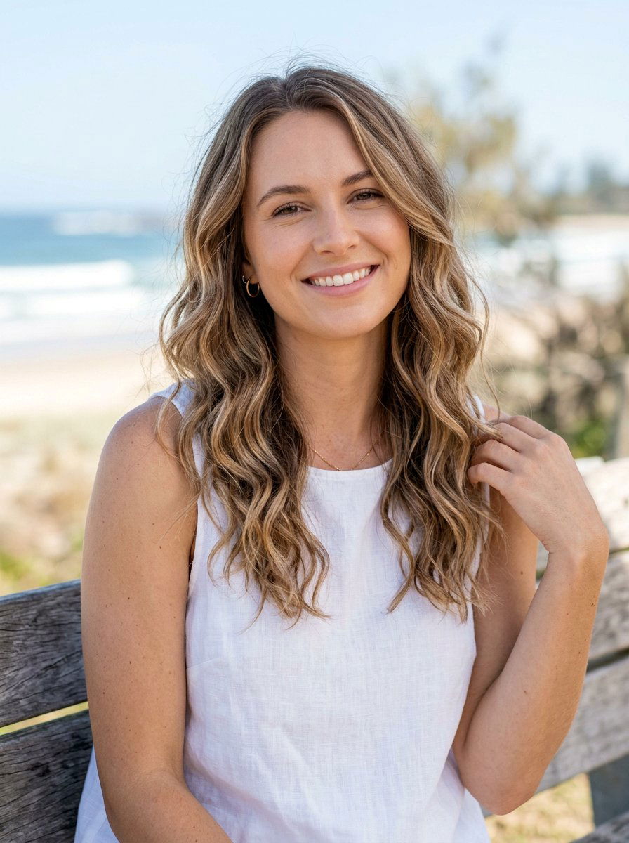 Tousled Beach Waves Haircut For Women - 20 tousled wavy haircut for women - 20 tousled wavy haircut for women