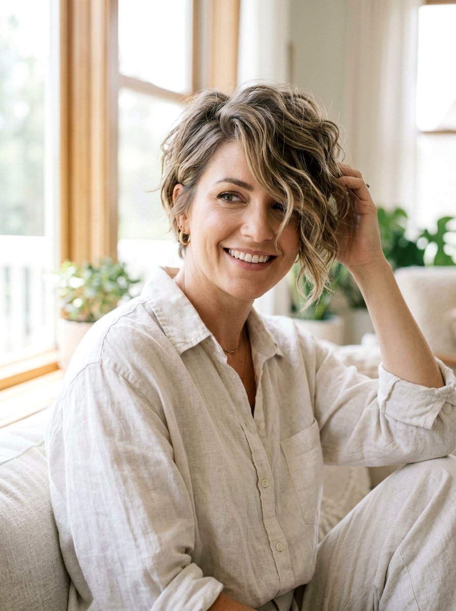 Tousled Pixie Haircut With Long Fringe - 20 elegant pixie haircut with fringe - 20 elegant pixie haircut with fringe