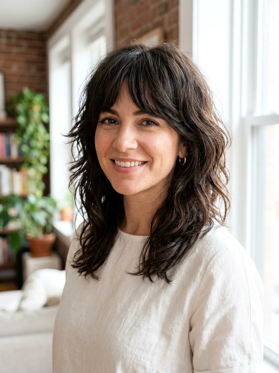 Tousled Shag Haircut For Thick Hair - 20 tousled shag haircut - 20 tousled shag haircut