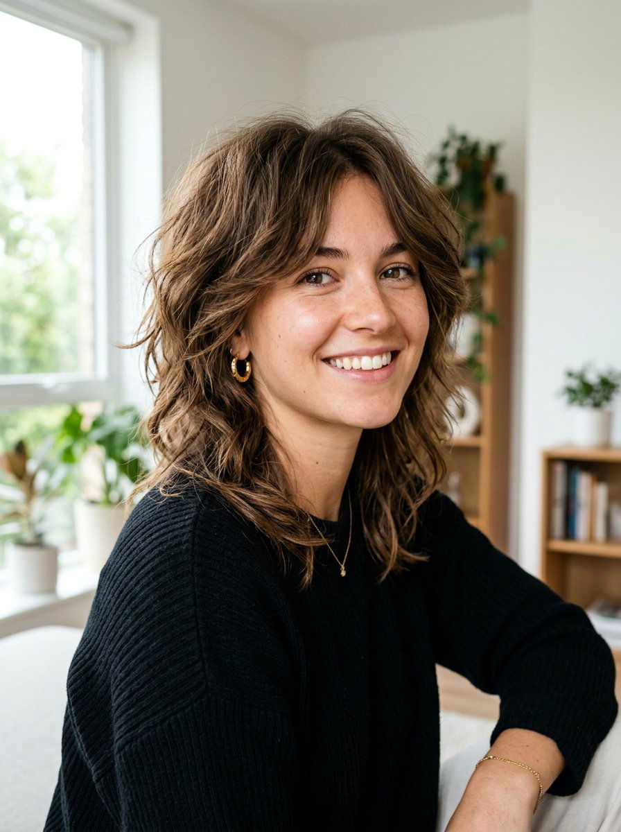 20 Effortlessly Chic Tousled Shag Haircut Ideas to Try