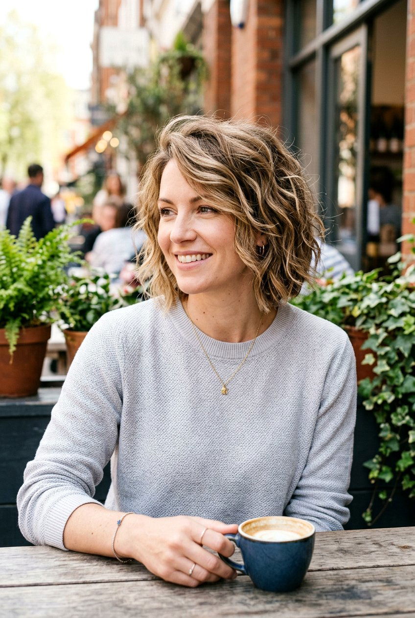 Tousled Textured Chin Length Bob - 20 textured chin length bob - 20 textured chin length bob