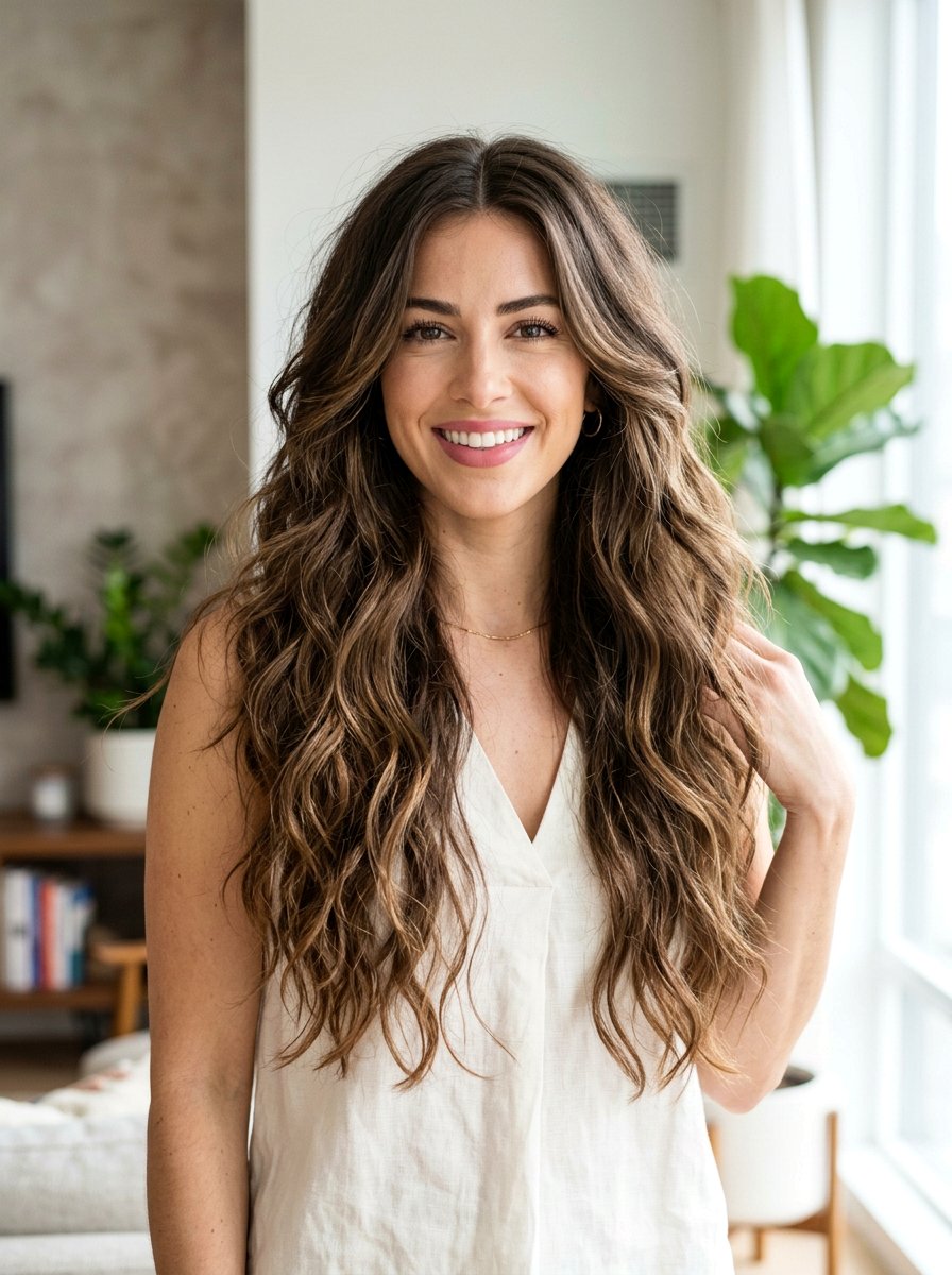 Tousled Wavy Haircut For Long Hair Women - 20 tousled wavy haircut for women - 20 tousled wavy haircut for women