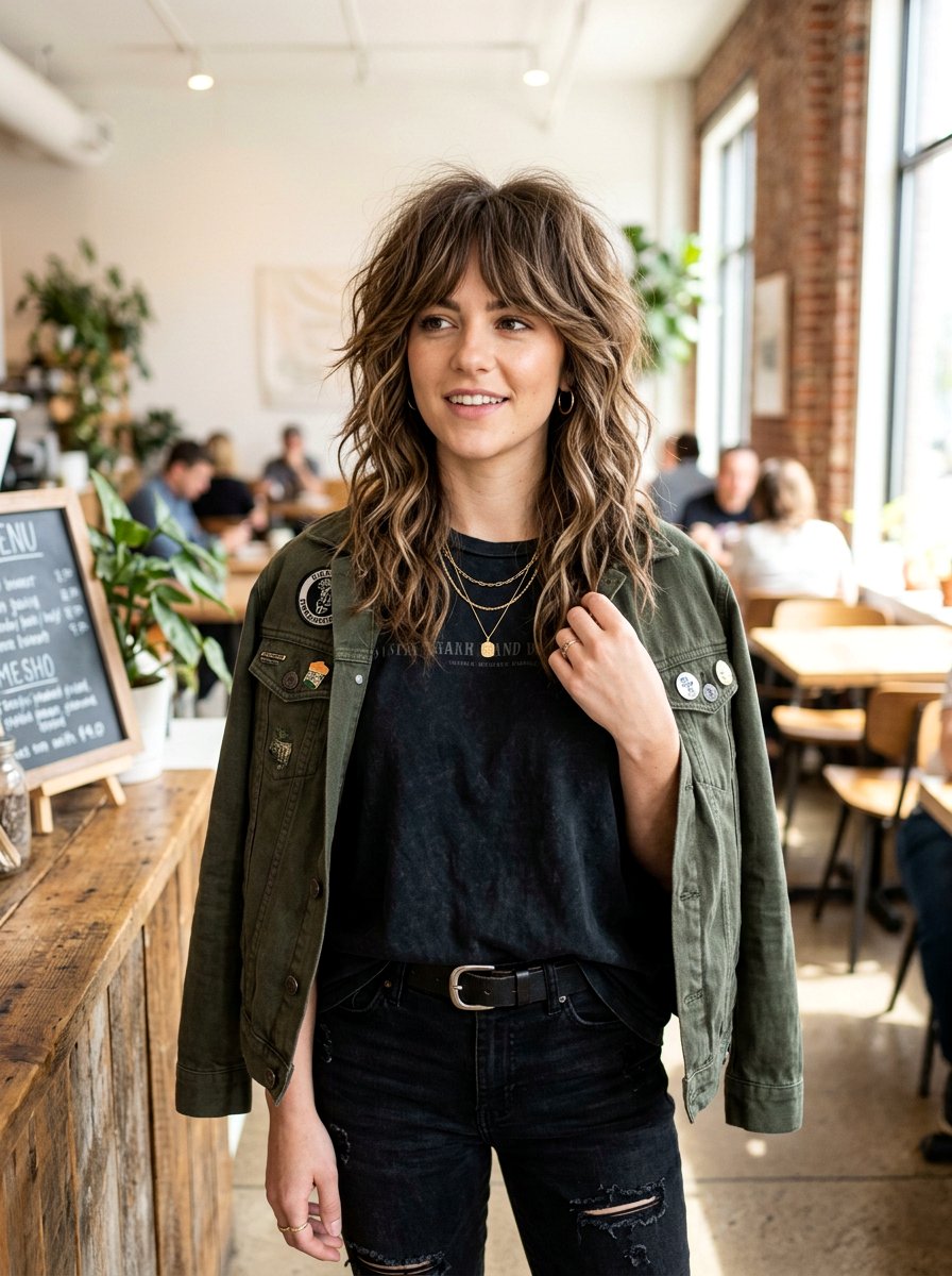 Tousled Wavy Shag Haircut For Women - 20 tousled wavy haircut for women - 20 tousled wavy haircut for women