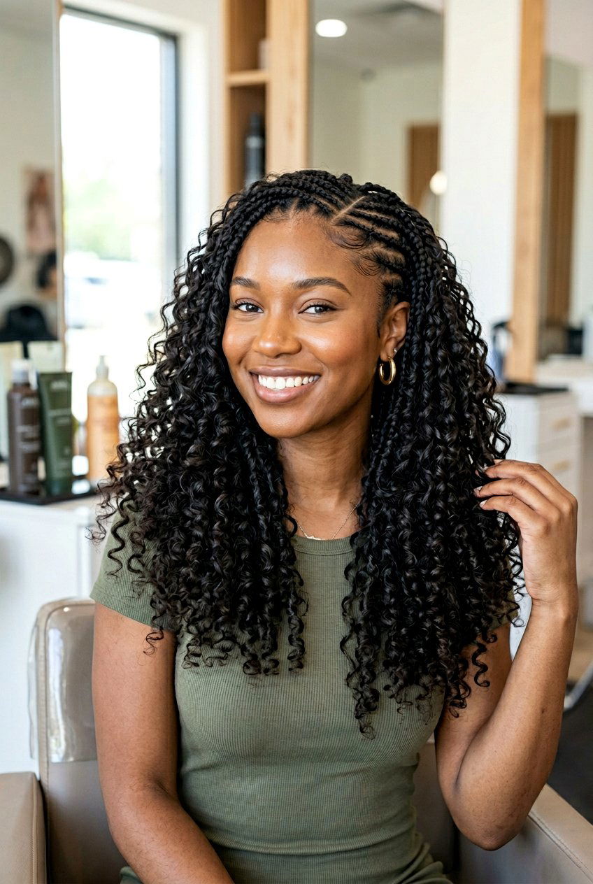 Tree Braids Curly - 20 braided hairstyles for black women - 20 braided hairstyles for black women