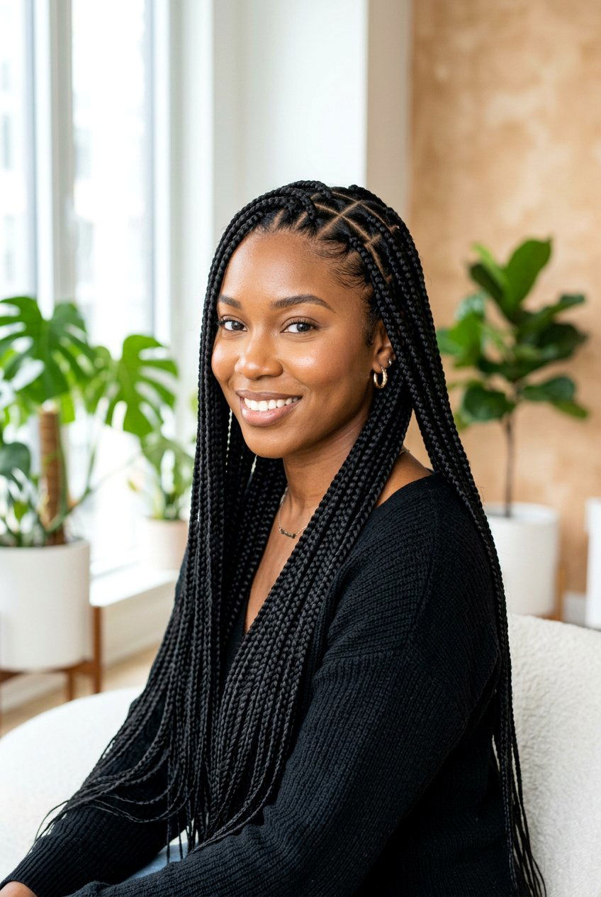 20 Stunning Box Braids Hairstyles You Will Absolutely Love