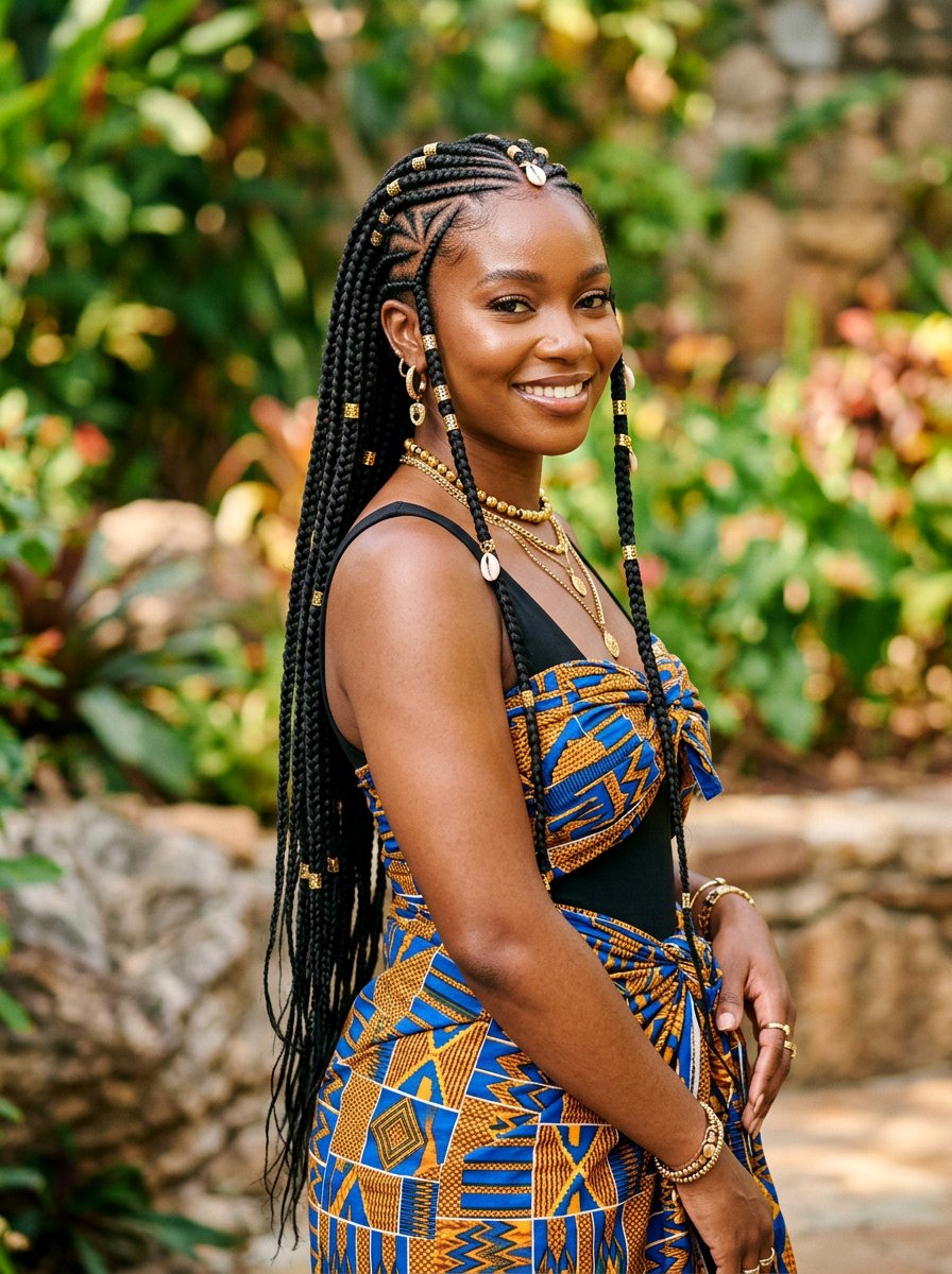 Tribal Braids - 20 vacation braid styles for black women - 20 vacation braid styles for black women